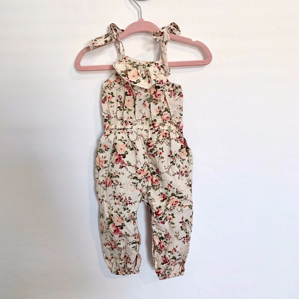Bailey's Blossoms Alice Adjustable Strap Romper M